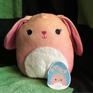 Squishmallow 8" Brinkley Bunny Fuzzy Belly Plush WITH TAG